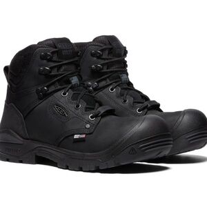 Keen Black Tactical Boots with Rugged Sole